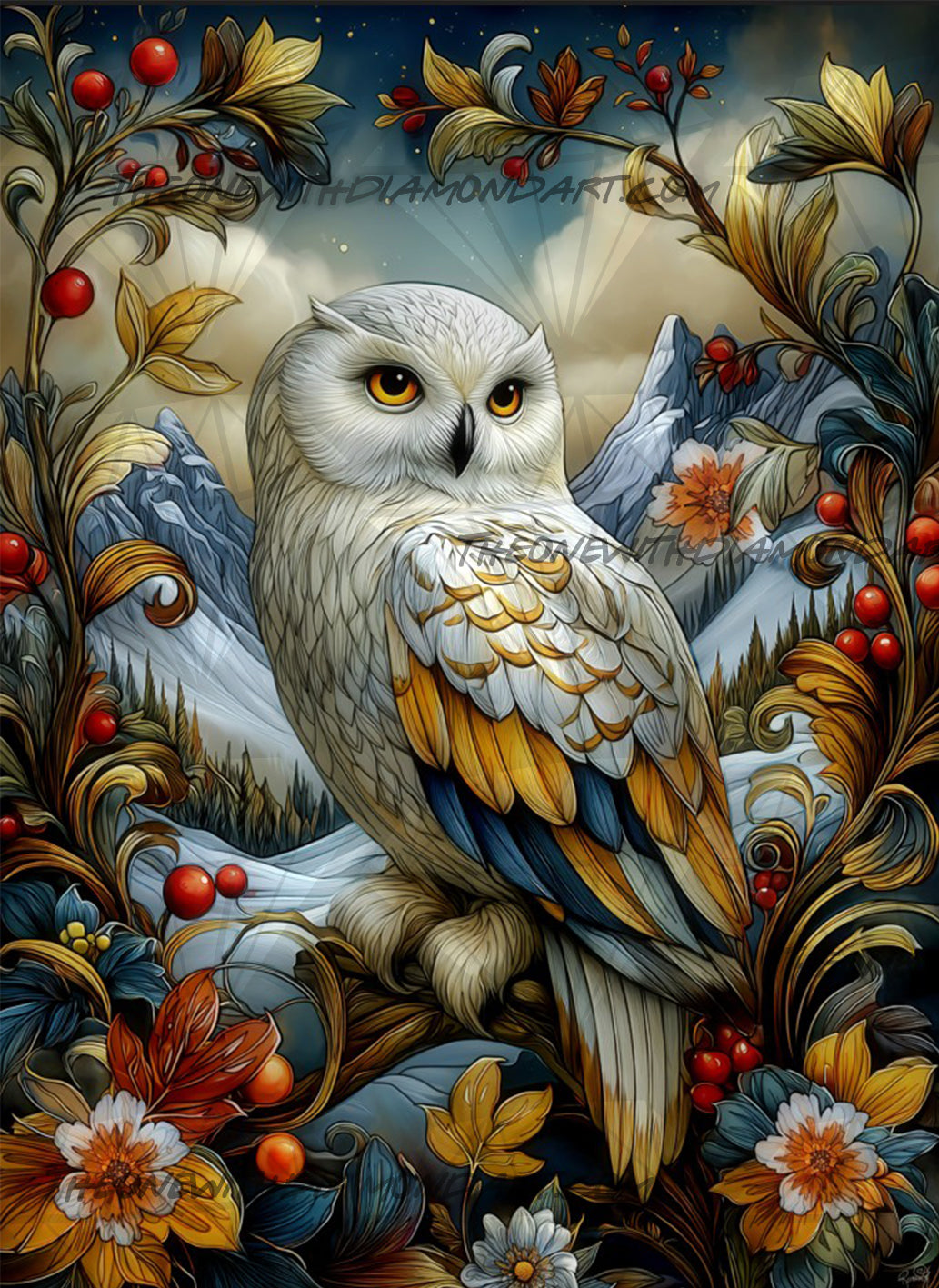 *Paint By Numbers* The Winter King's Storybook - Noctessa ©RomantzArt