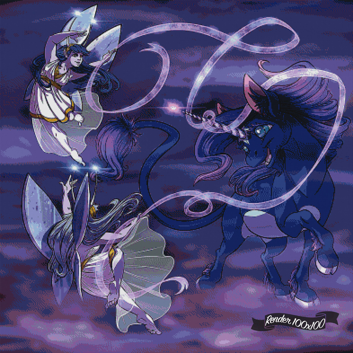 Nocturnal Unicorn ©Sara Rose