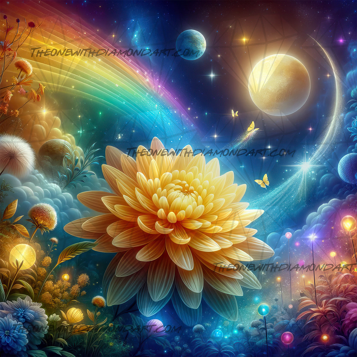 November - Citrine Chrysanthemum ©Laura @cocomarshmallow_art