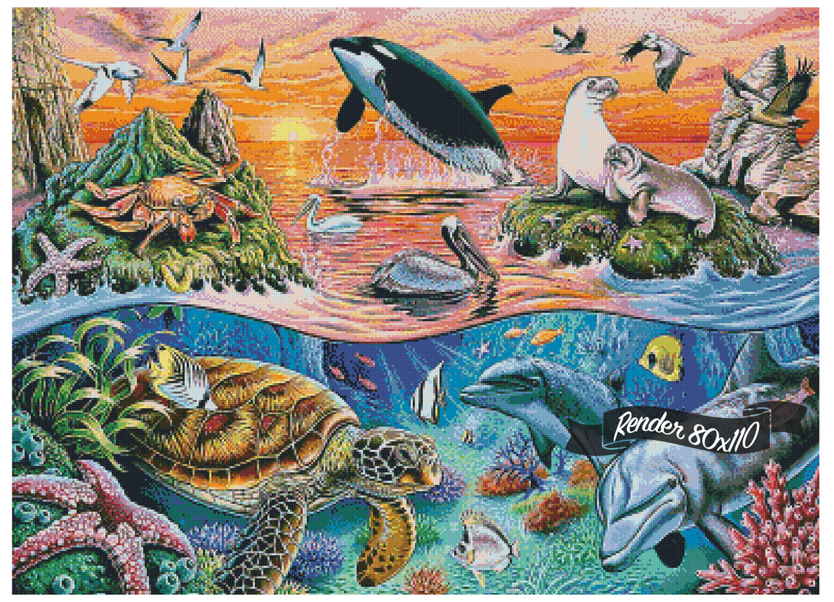 Ocean Gathering ©Mark Gregory. Licensed by MGL, www.mglart.com