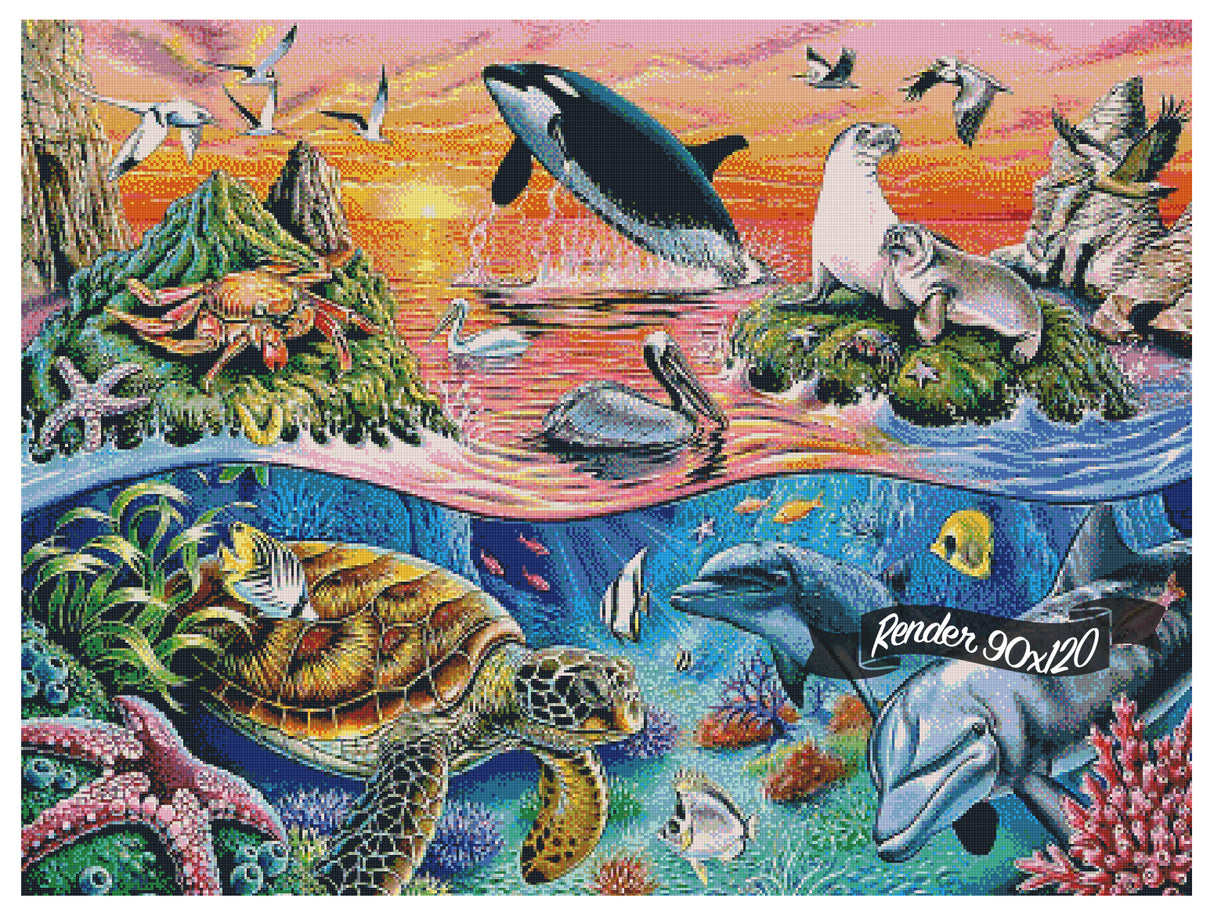 Ocean Gathering ©Mark Gregory. Licensed by MGL, www.mglart.com
