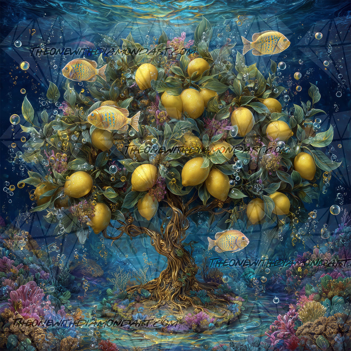 Ocean Lemons ©Cocomarshmallow Art