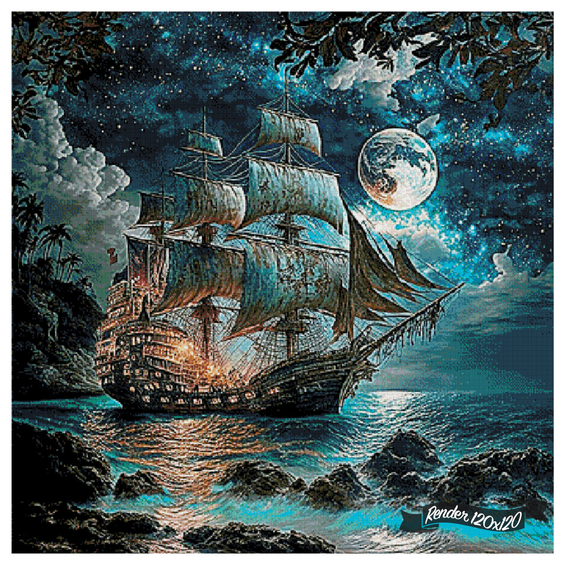 Pirate Glow ©Cocomarshmallow Art