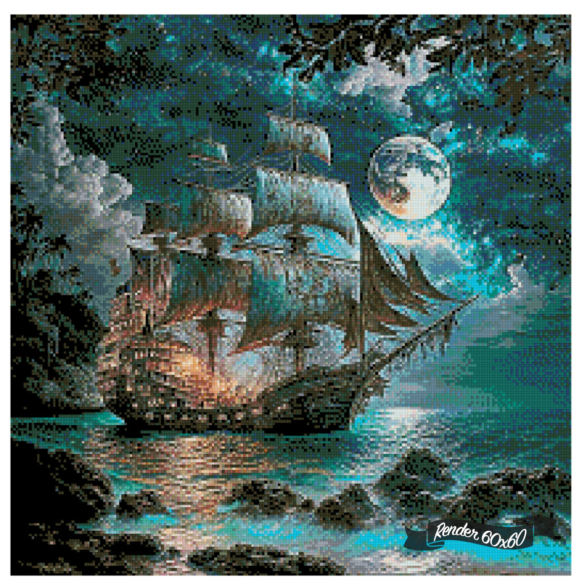 Pirate Glow ©Cocomarshmallow Art