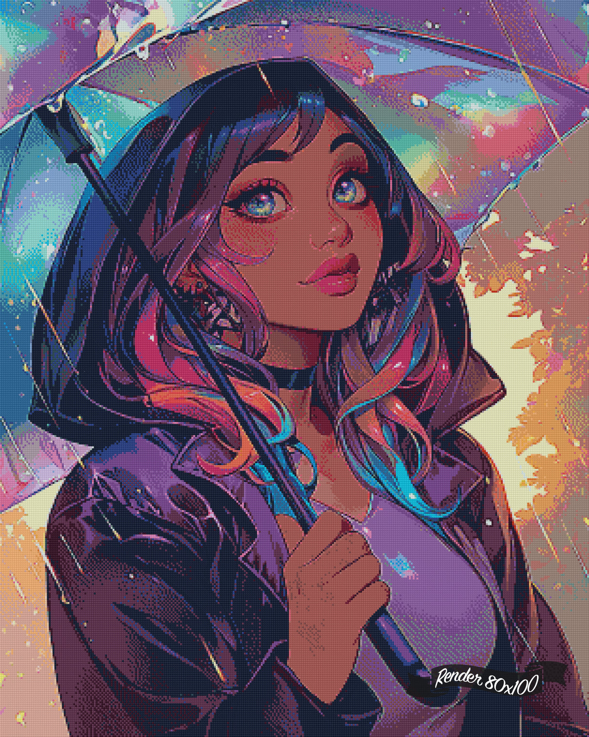 Prismatic Rainfall ©Shala Jarias
