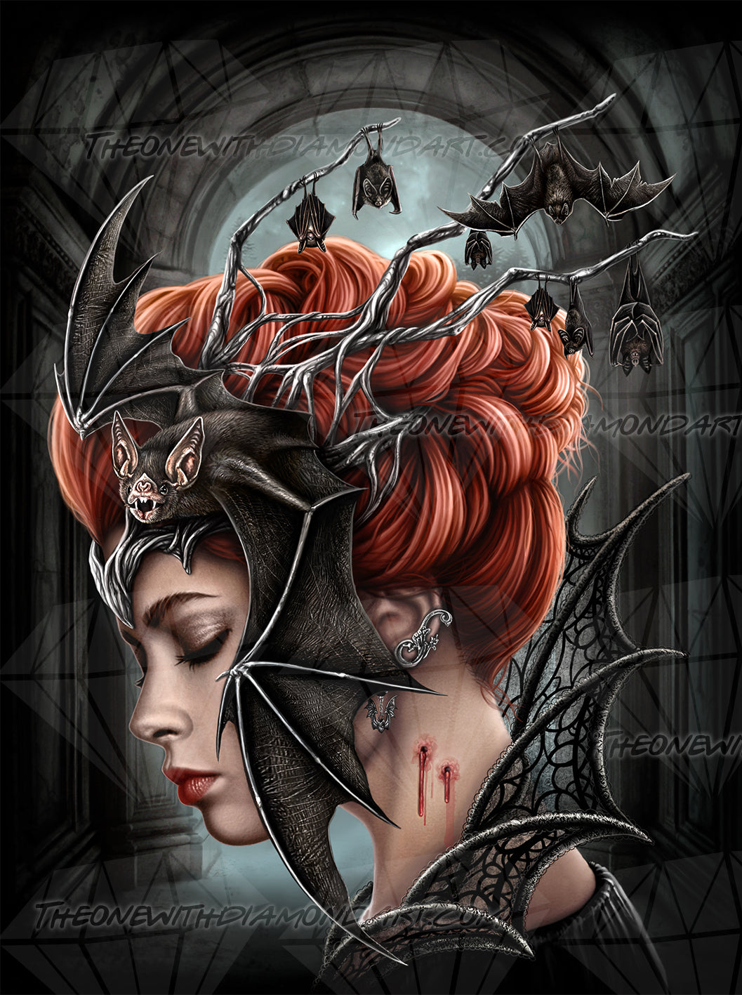 *Hand-Rendered* Queen Of The Night ©Sarah Richter