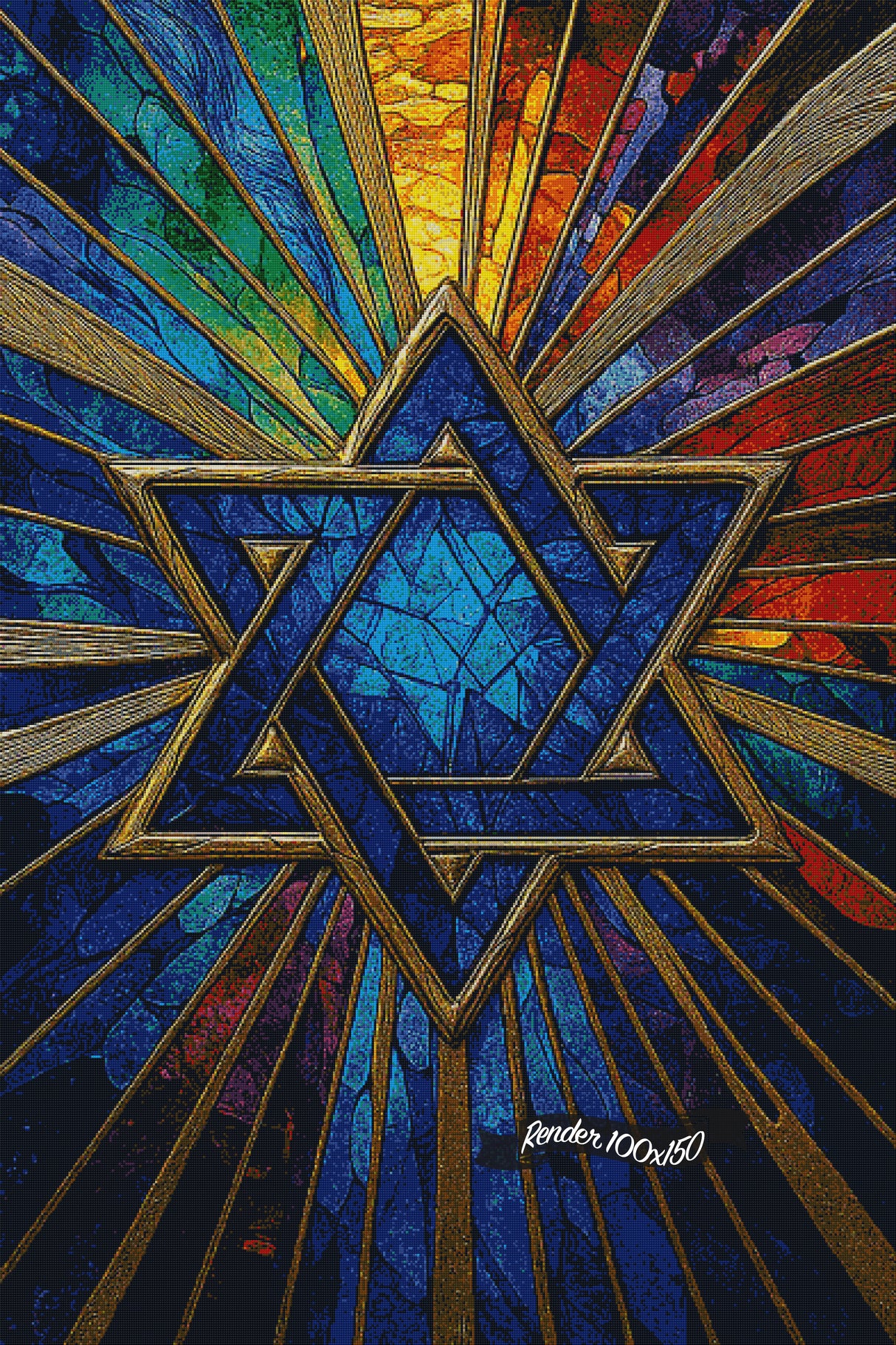 Radiance of Faith ©The One With The Diamond Art