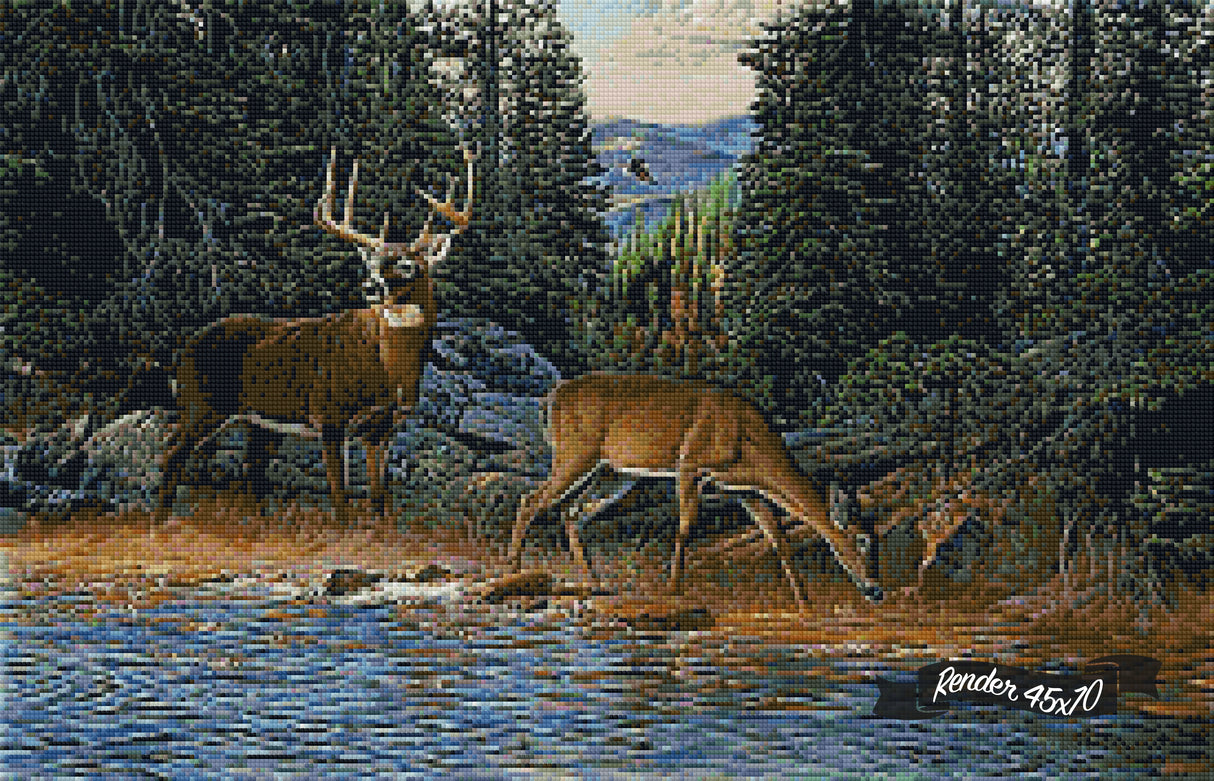 River's Edge ©Russell Cobane. Licensed by MGL, www.mglart.com