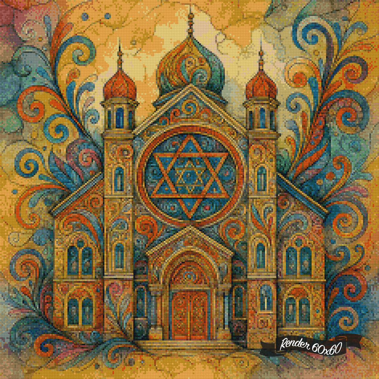 *Limited Edition* Sacred Swirls ©The One With The Diamond Art