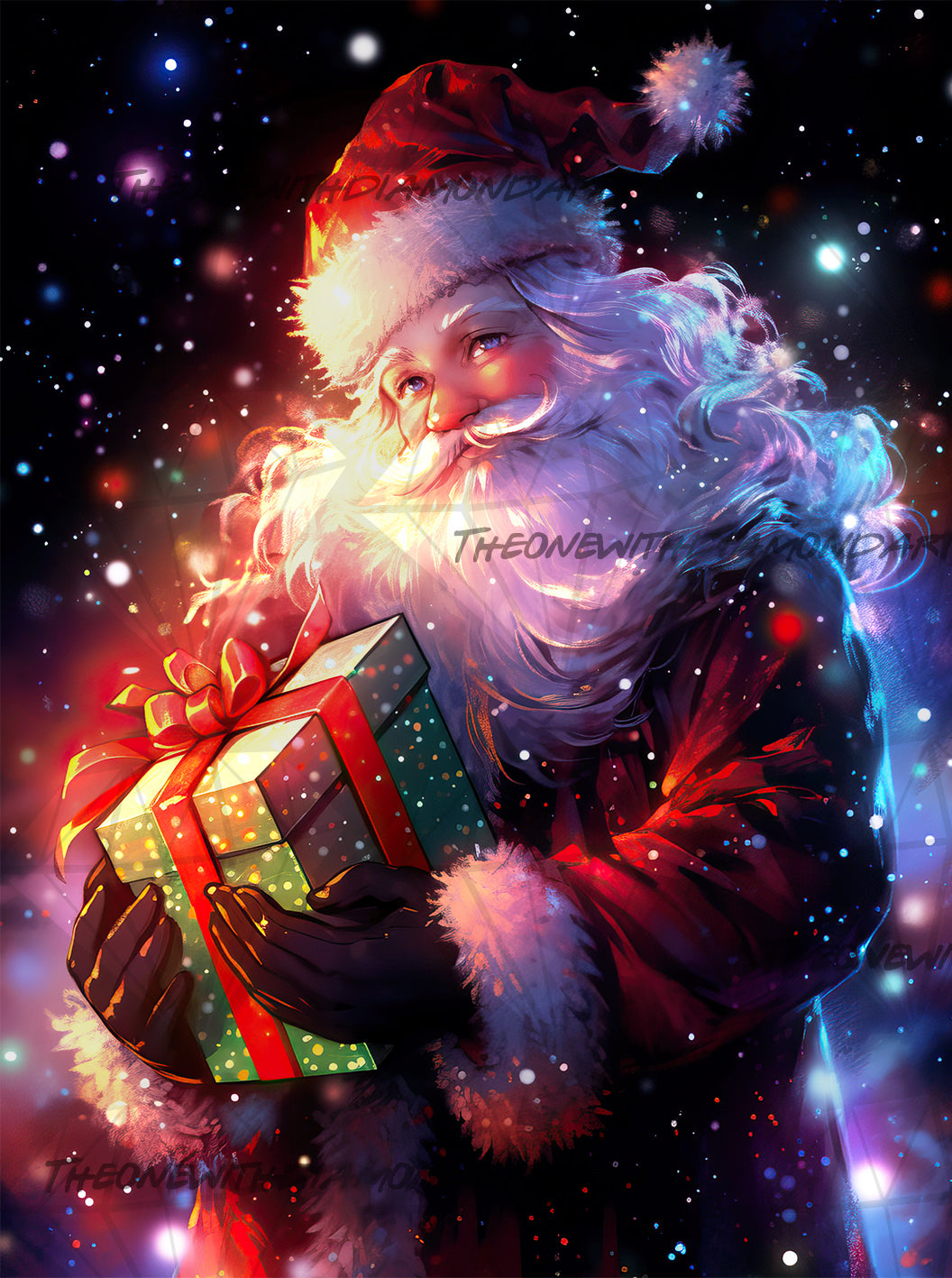 Santa's Midnight Magic ©Cocomarshmallow Art