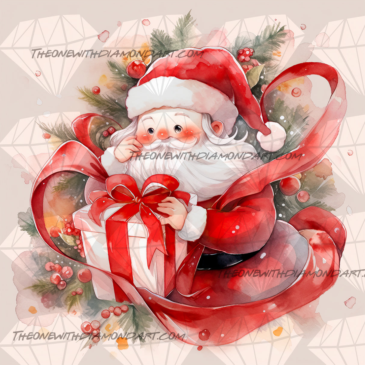Santa's Surprise Gift ©Cocomarshmallow Art
