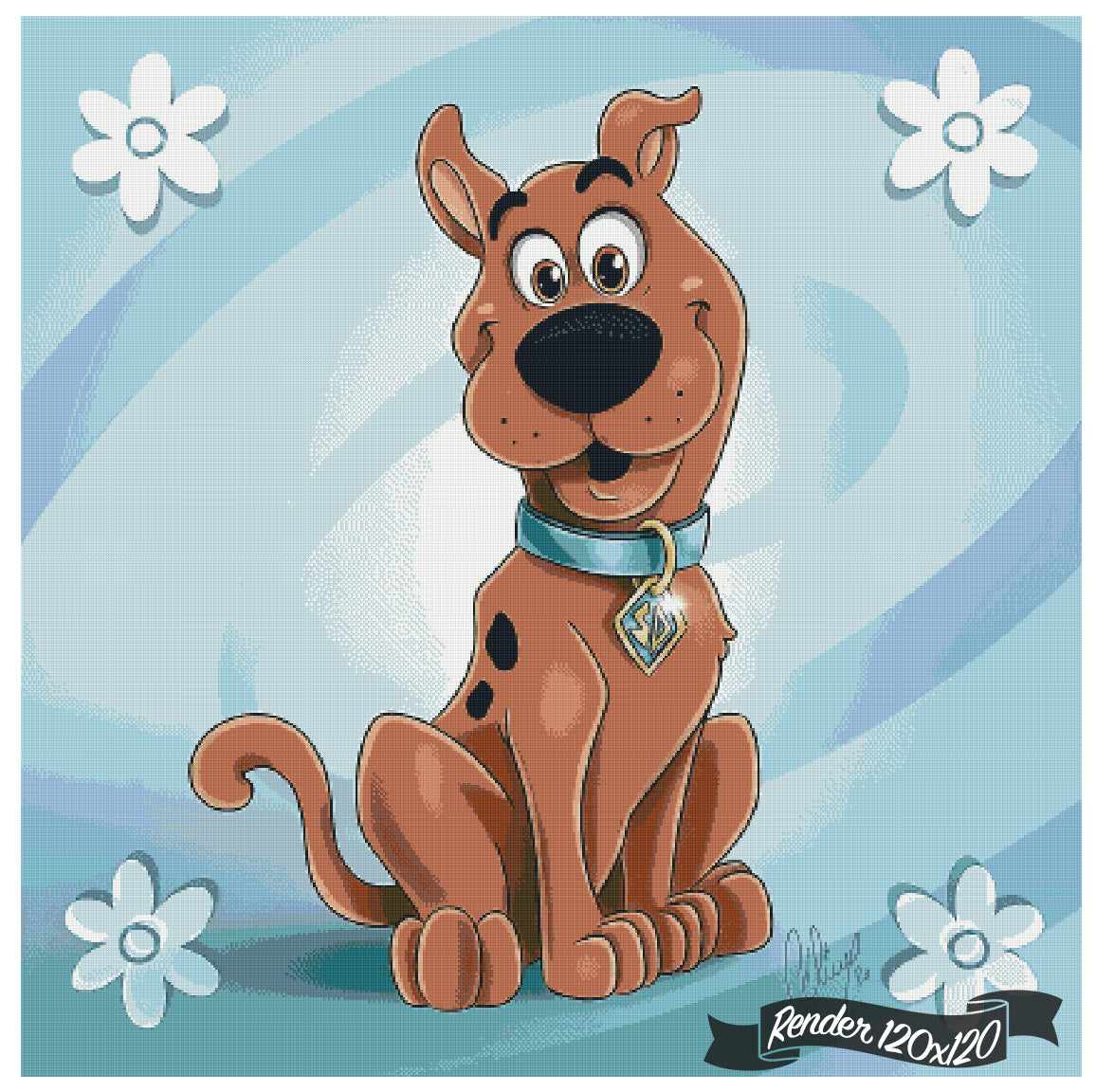 Scooby ©Céline Lecomte