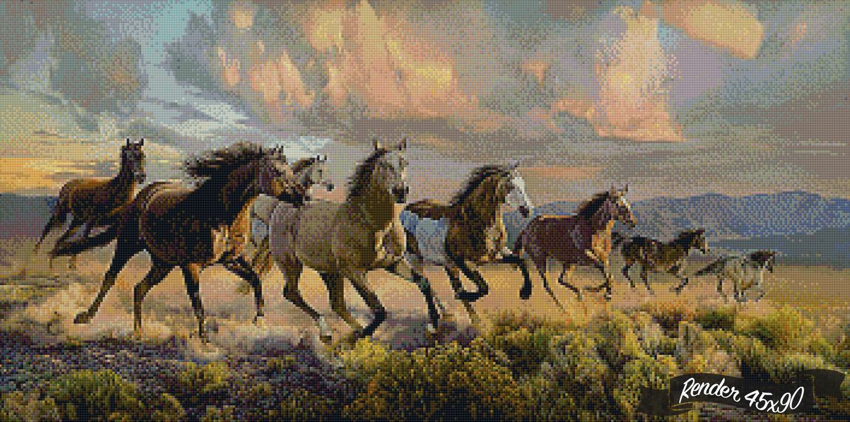 Prairie Thunder ©Russell Cobane. Licensed by MGL, www.mglart.com