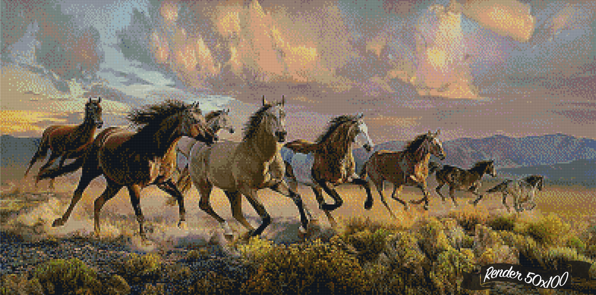 Prairie Thunder ©Russell Cobane. Licensed by MGL, www.mglart.com