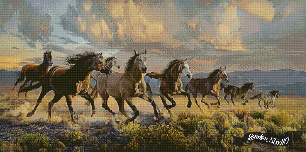 Prairie Thunder ©Russell Cobane. Licensed by MGL, www.mglart.com
