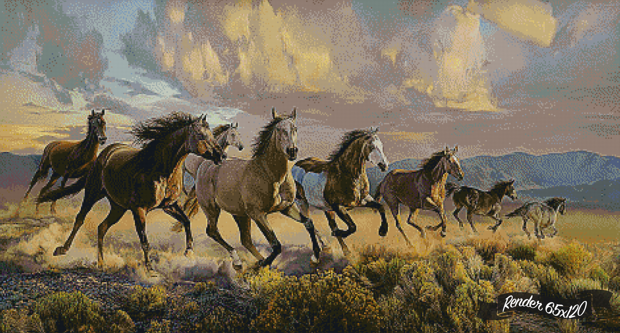 Prairie Thunder ©Russell Cobane. Licensed by MGL, www.mglart.com