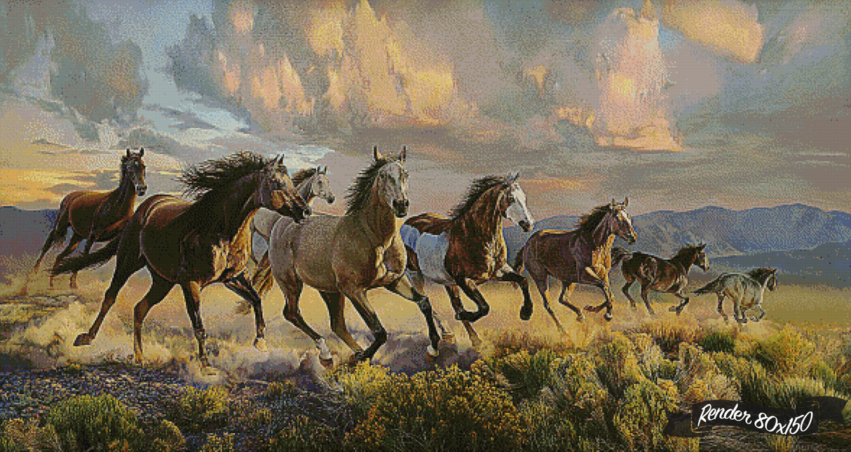 Prairie Thunder ©Russell Cobane. Licensed by MGL, www.mglart.com