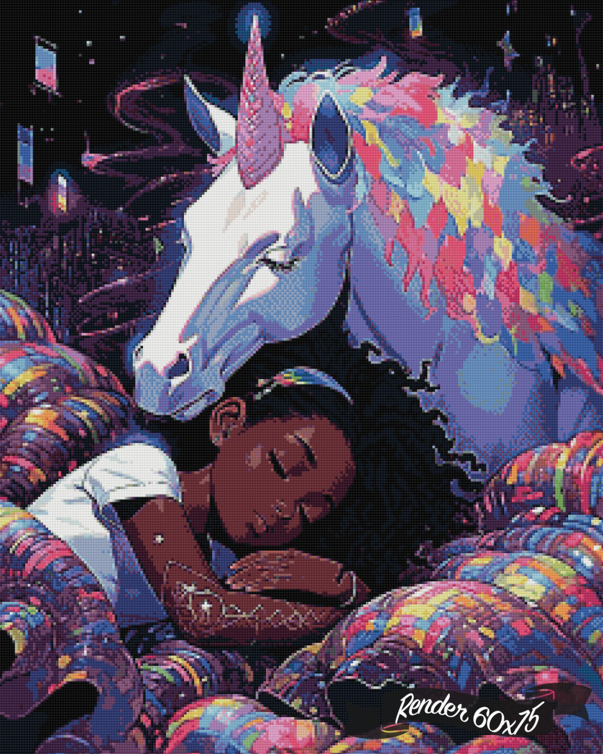 I Dream Of Unicorns ©Afro_Anime_Senpai
