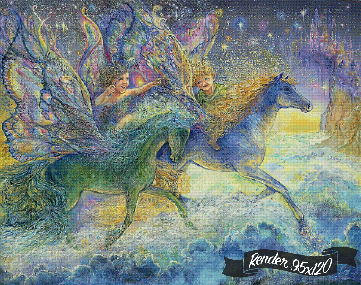 Race You To Fairyland ©Josephine Wall