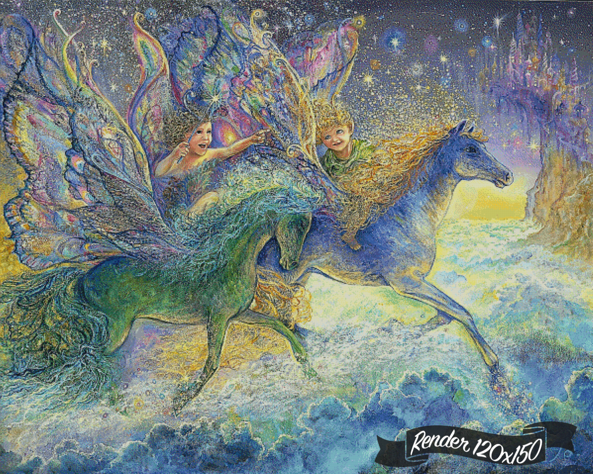 Race You To Fairyland ©Josephine Wall