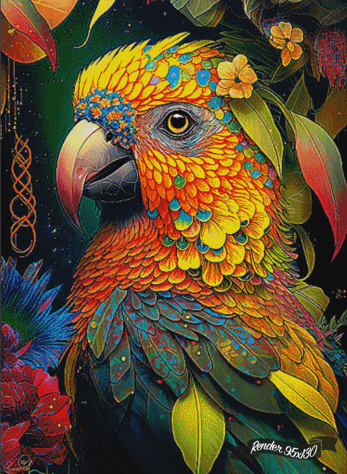 Queen's Aviary - Marley ©RomantzArt