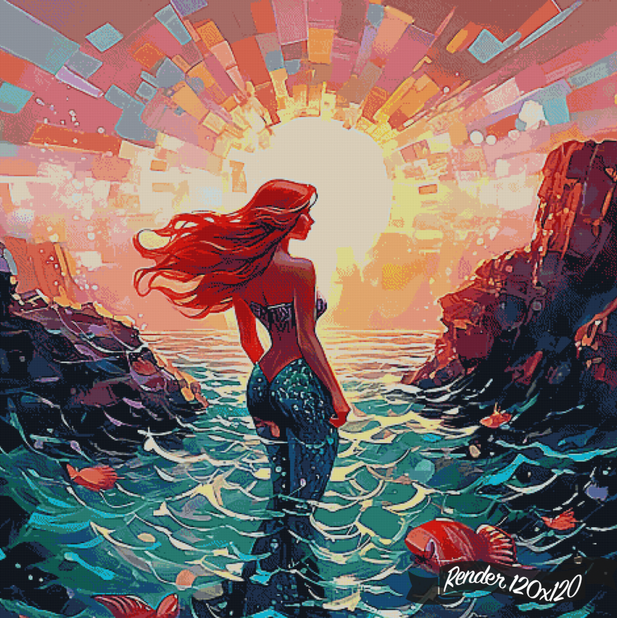 The Princess Collection - The Water One ©Diamants et Strass