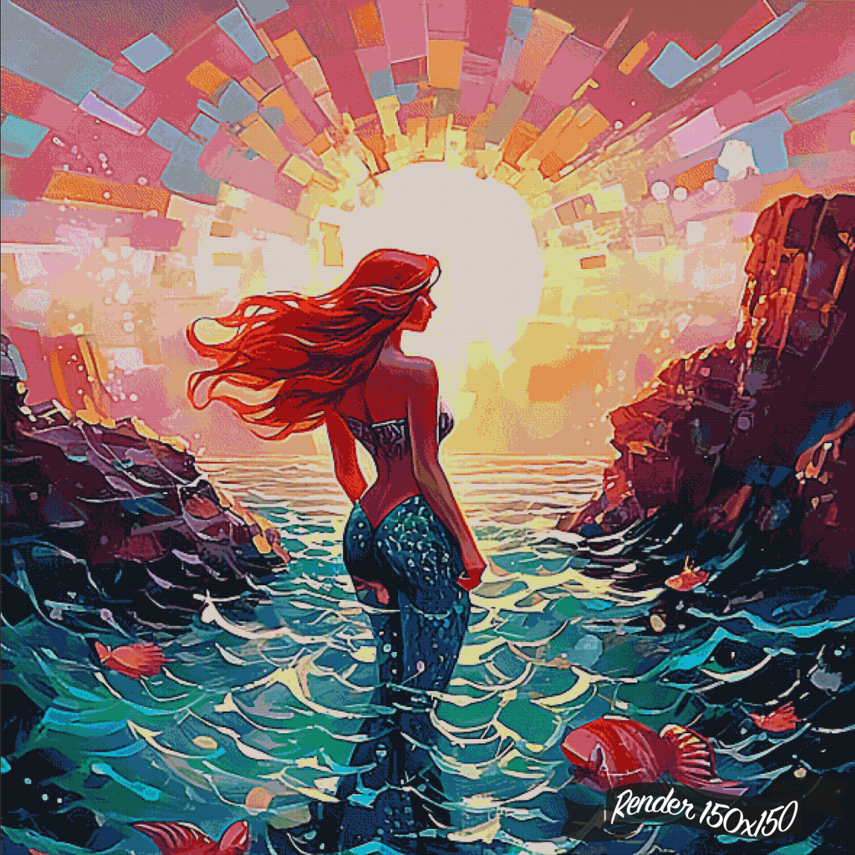 The Princess Collection - The Water One ©Diamants et Strass