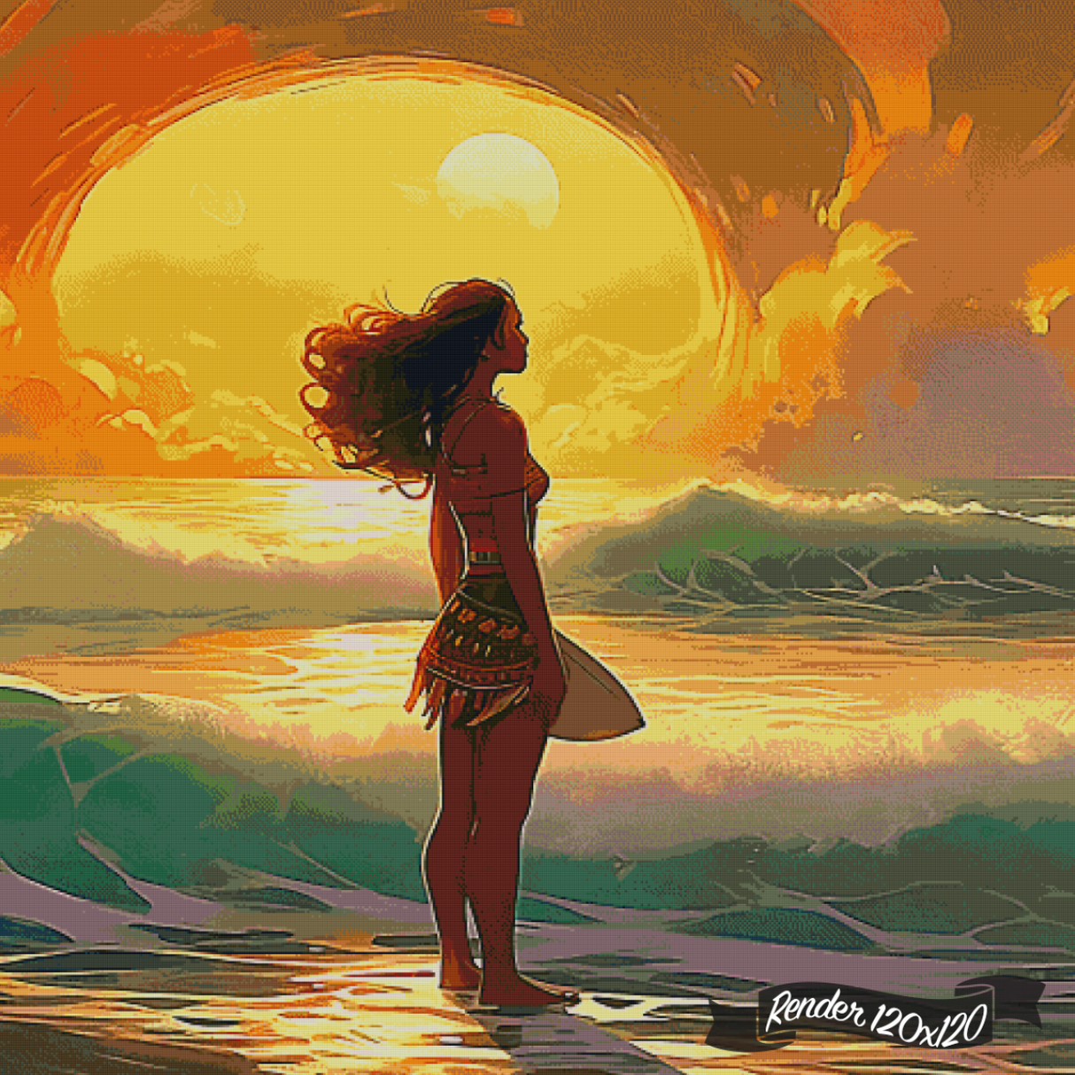 The Princess Collection - Edge Of The Water ©Diamants et Strass