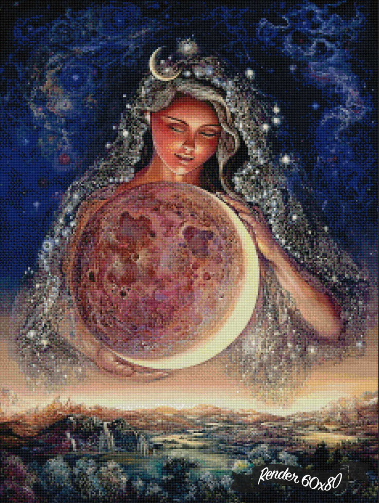 Moon Goddess ©Josephine Wall