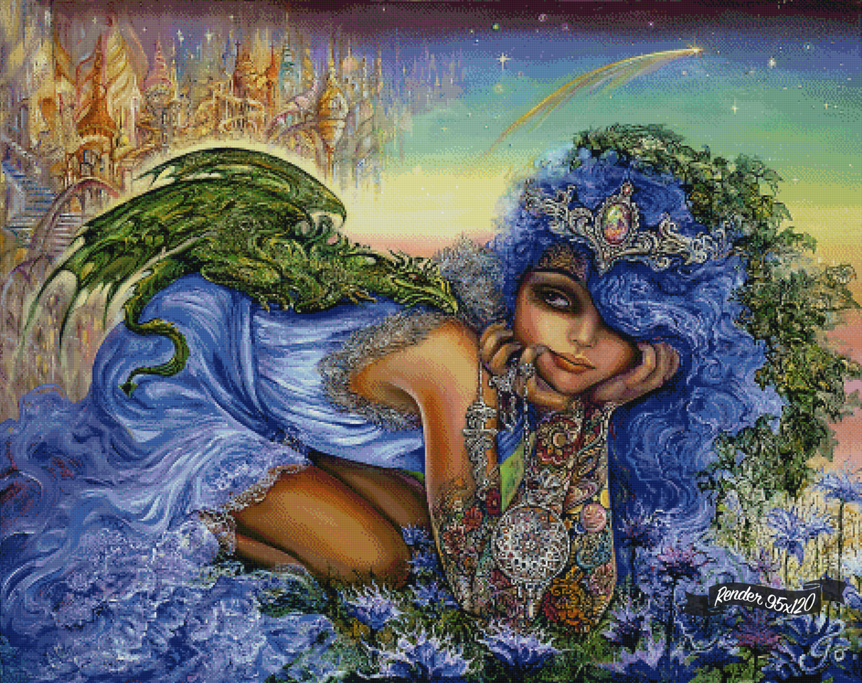 Dragon Charmer ©Josephine Wall