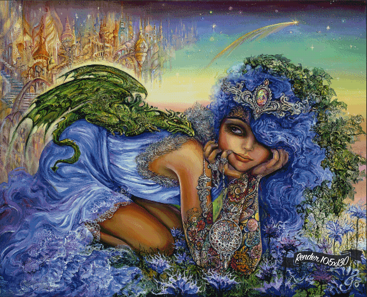 Dragon Charmer ©Josephine Wall