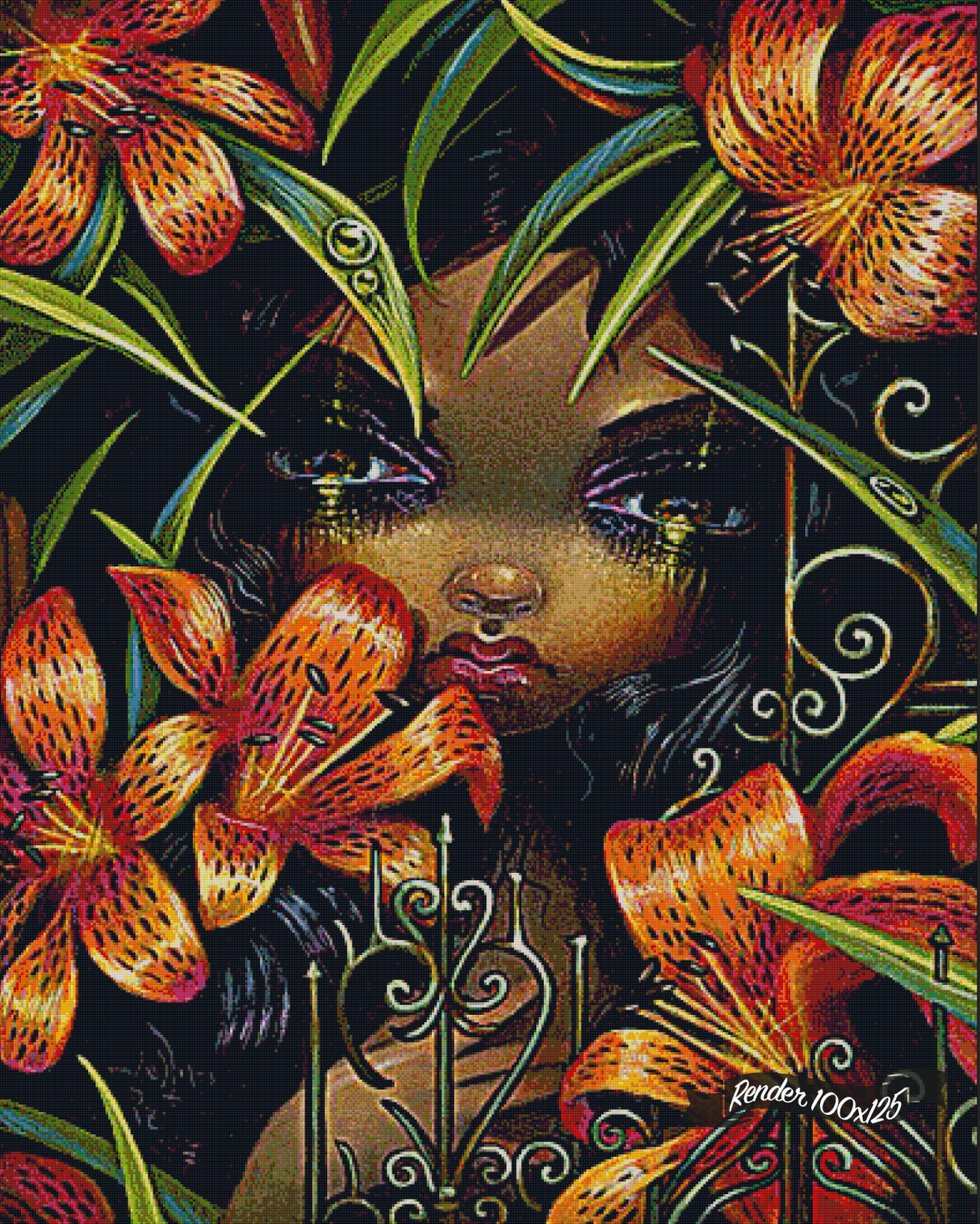 The Language Of Flowers 5 ©Jasmine Becket-Griffith