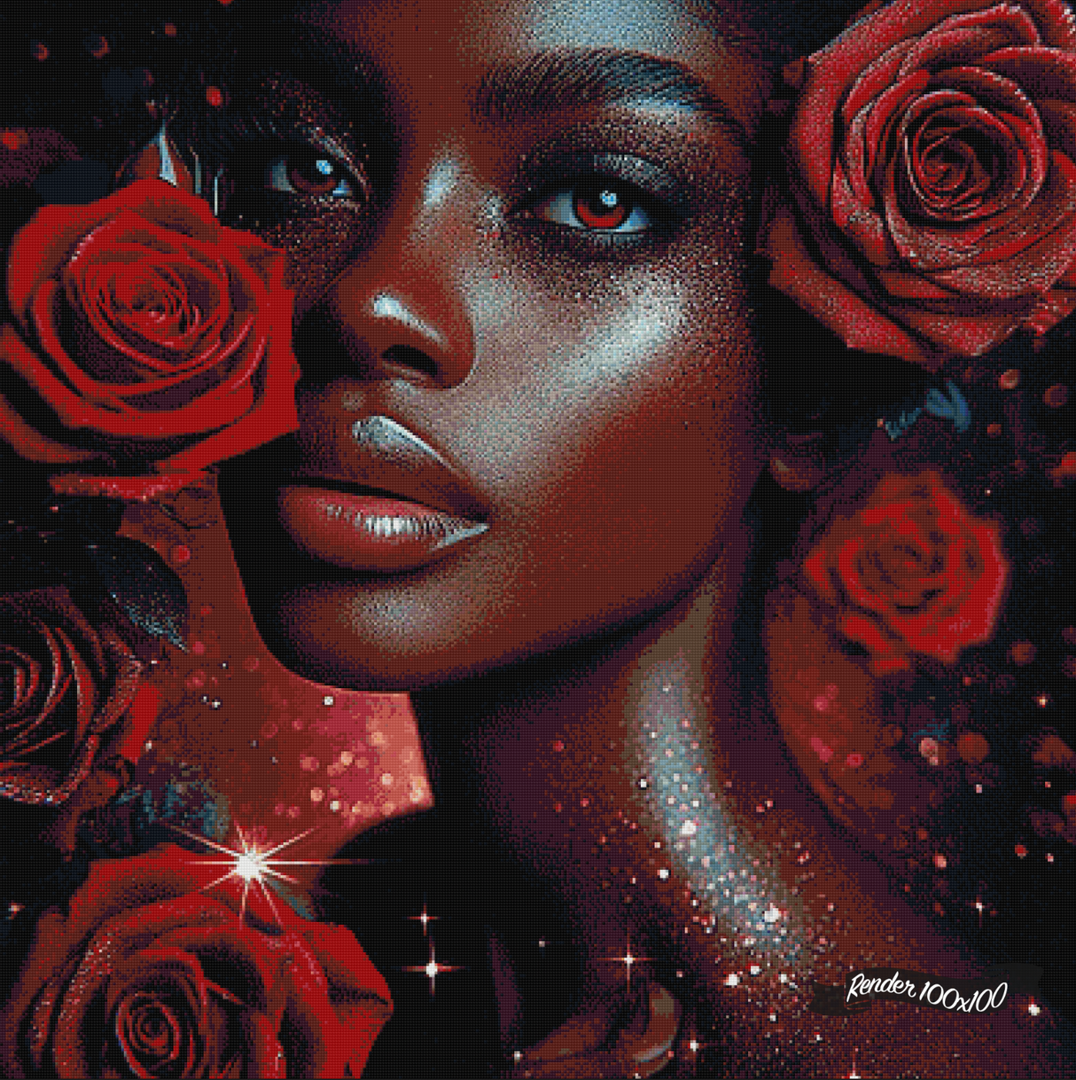 The Power Of Red Roses ©Artifey