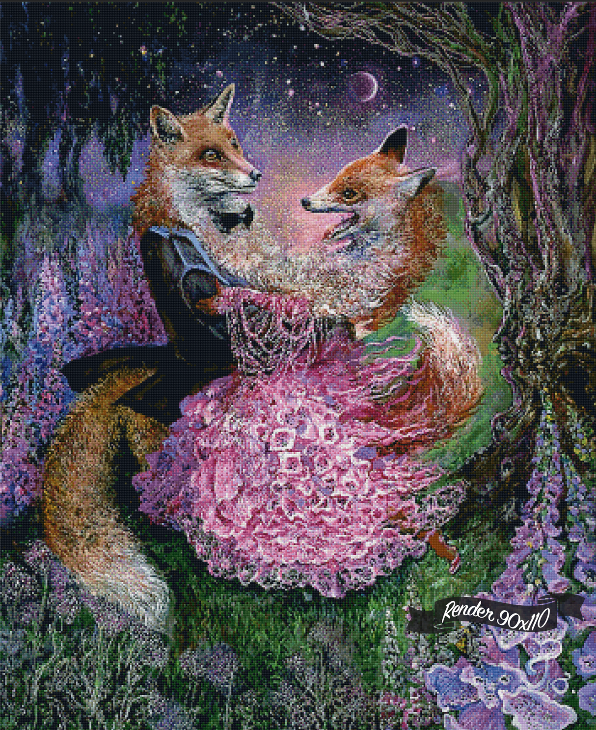 Foxtrot ©Josephine Wall