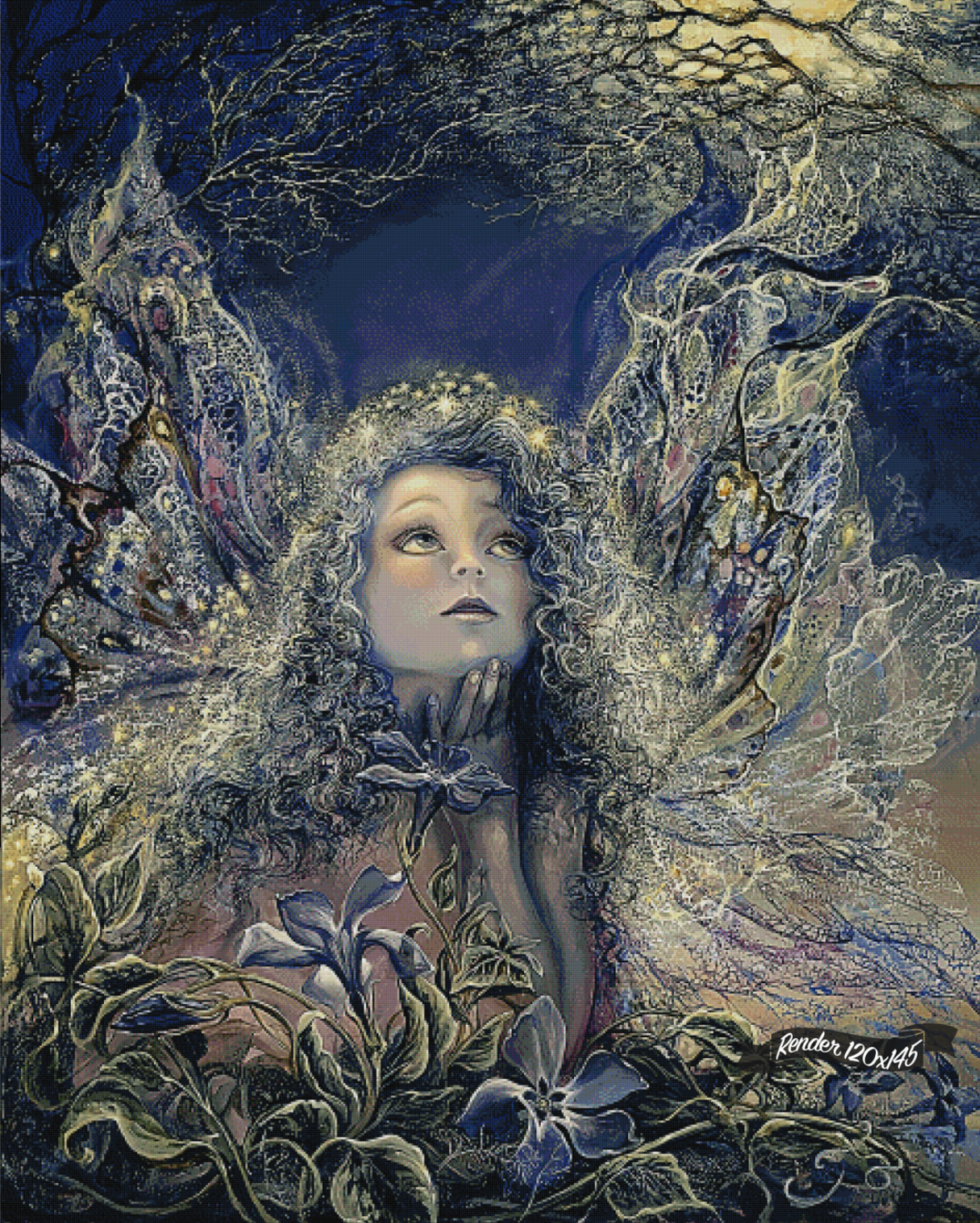 Stargazing ©Josephine Wall