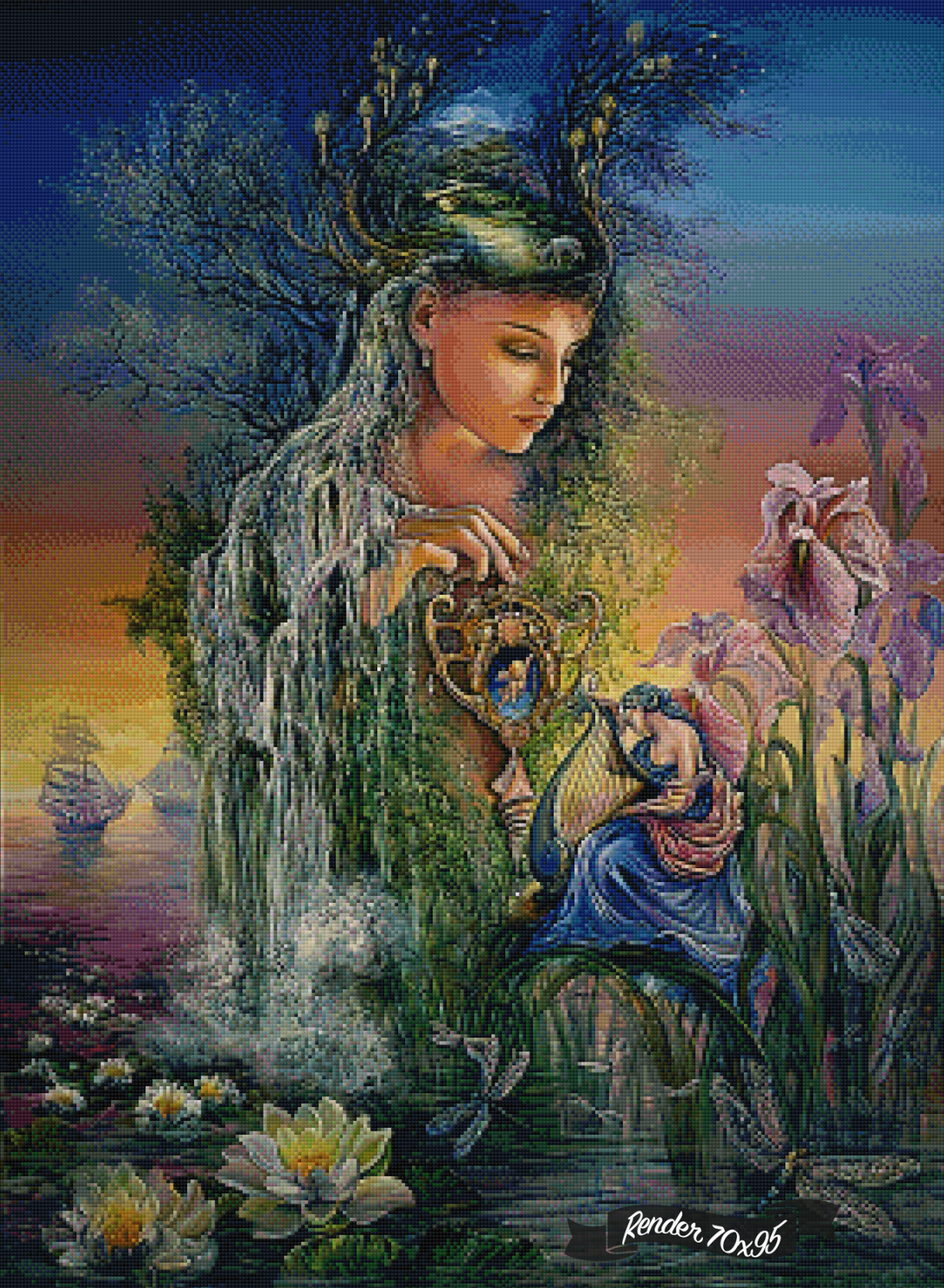 Undine ©Josephine Wall