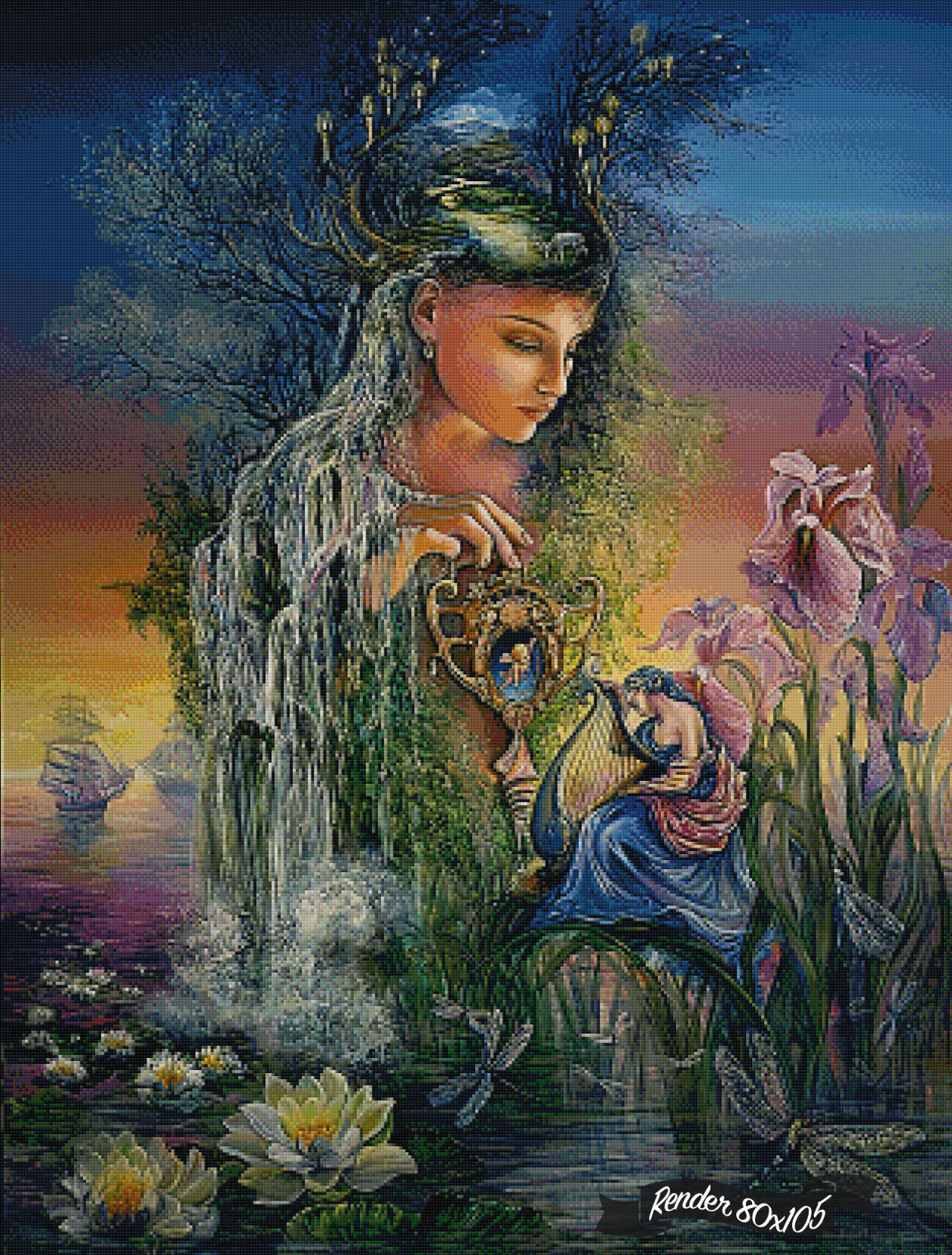 Undine ©Josephine Wall