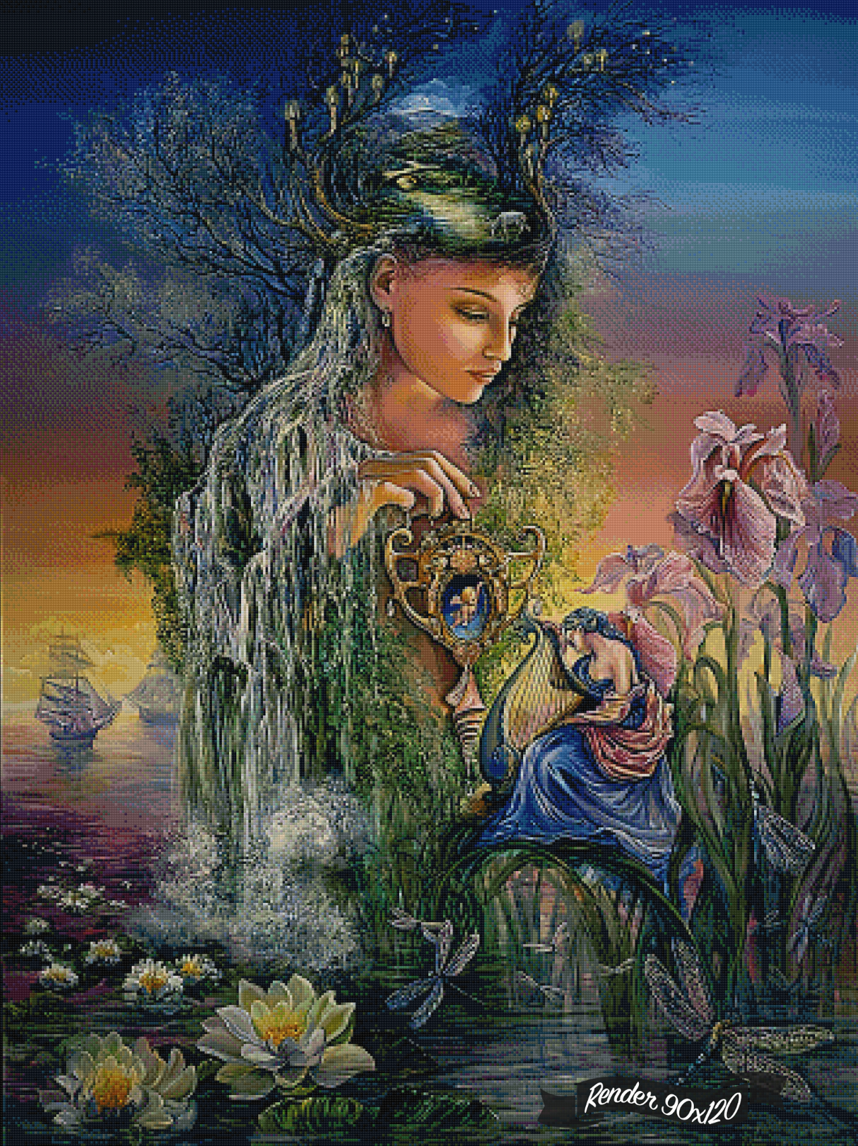 Undine ©Josephine Wall