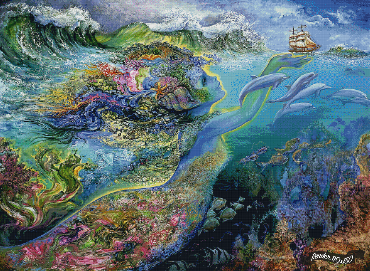 Spirit Of The Ocean ©Josephine Wall