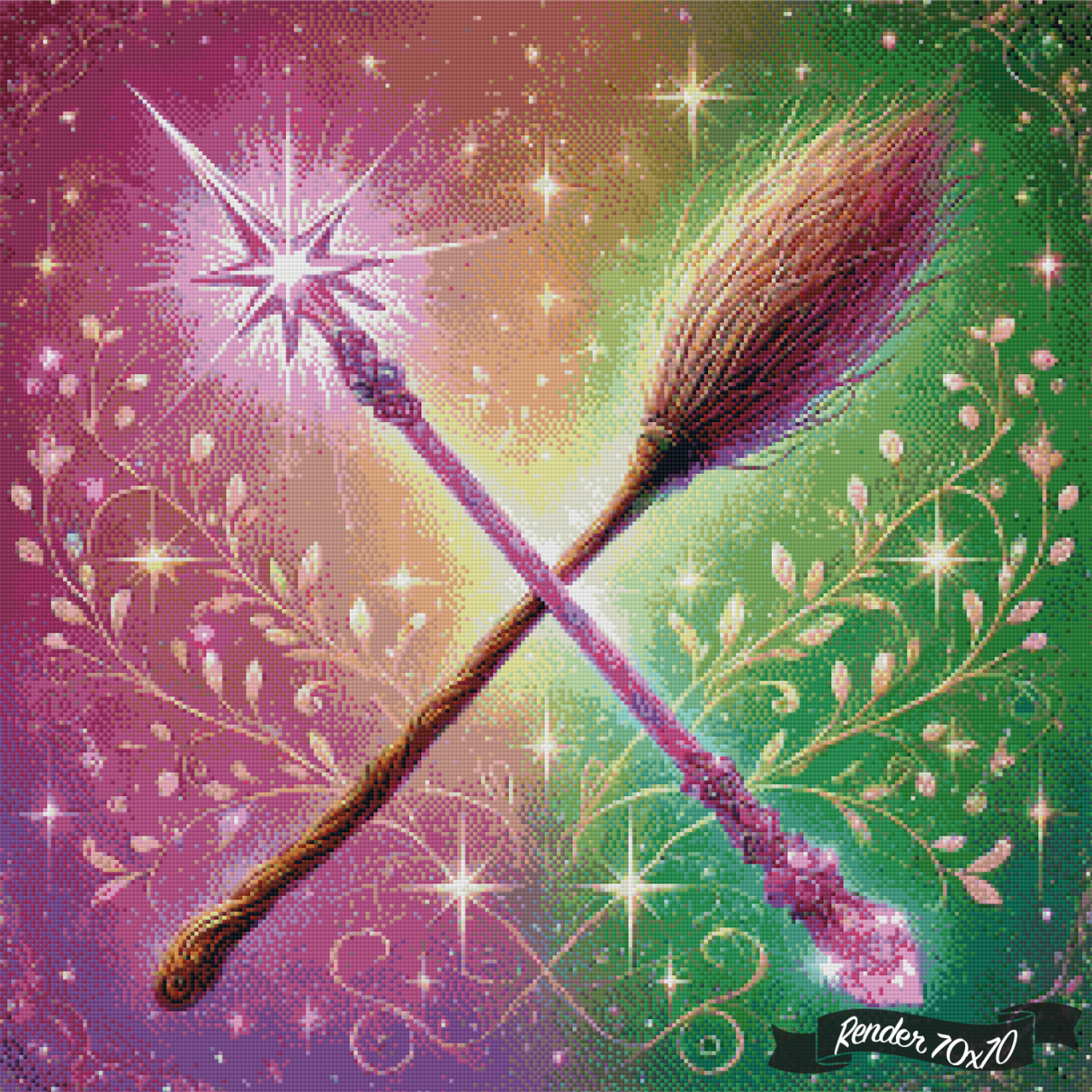 The Wands ©Cocomarshmallow Art