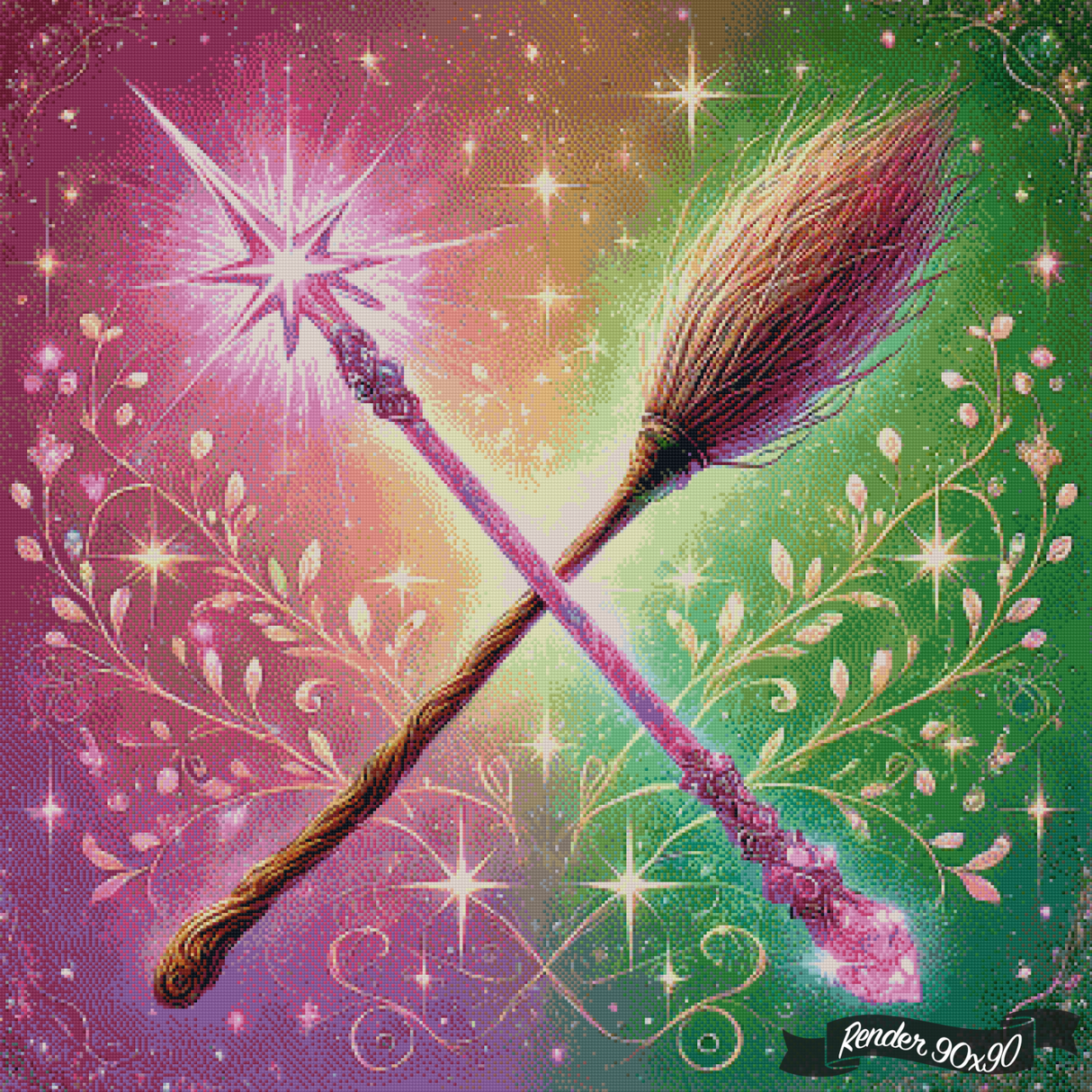The Wands ©Cocomarshmallow Art
