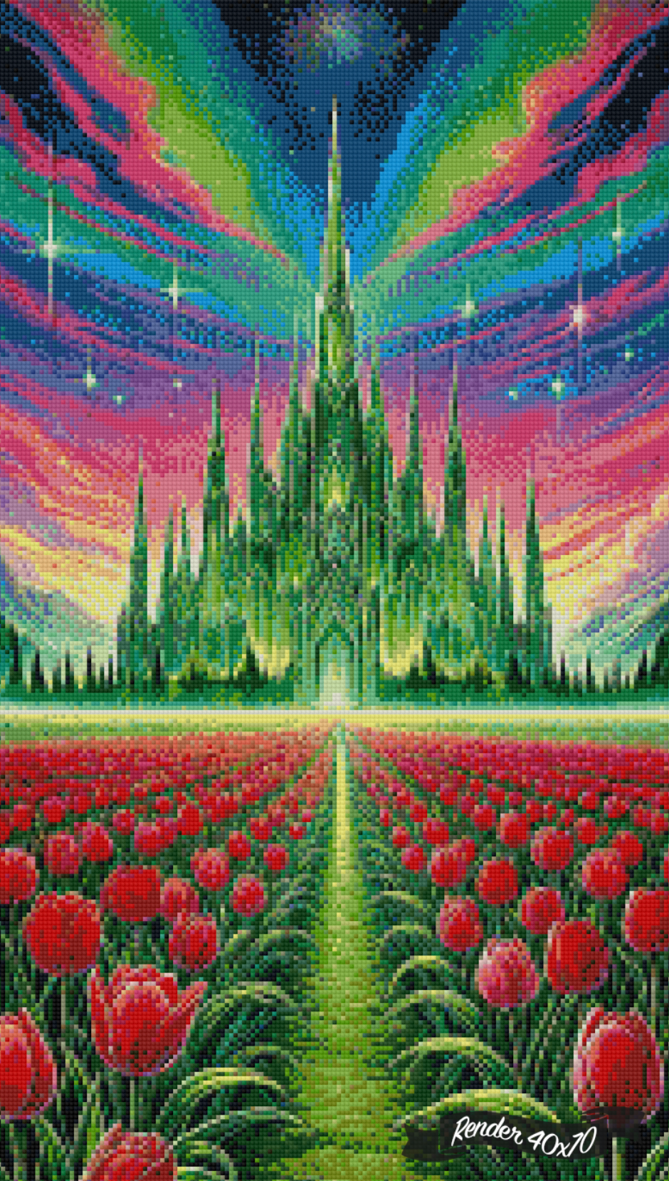 Emerald Castle ©Cocomarshmallow Art