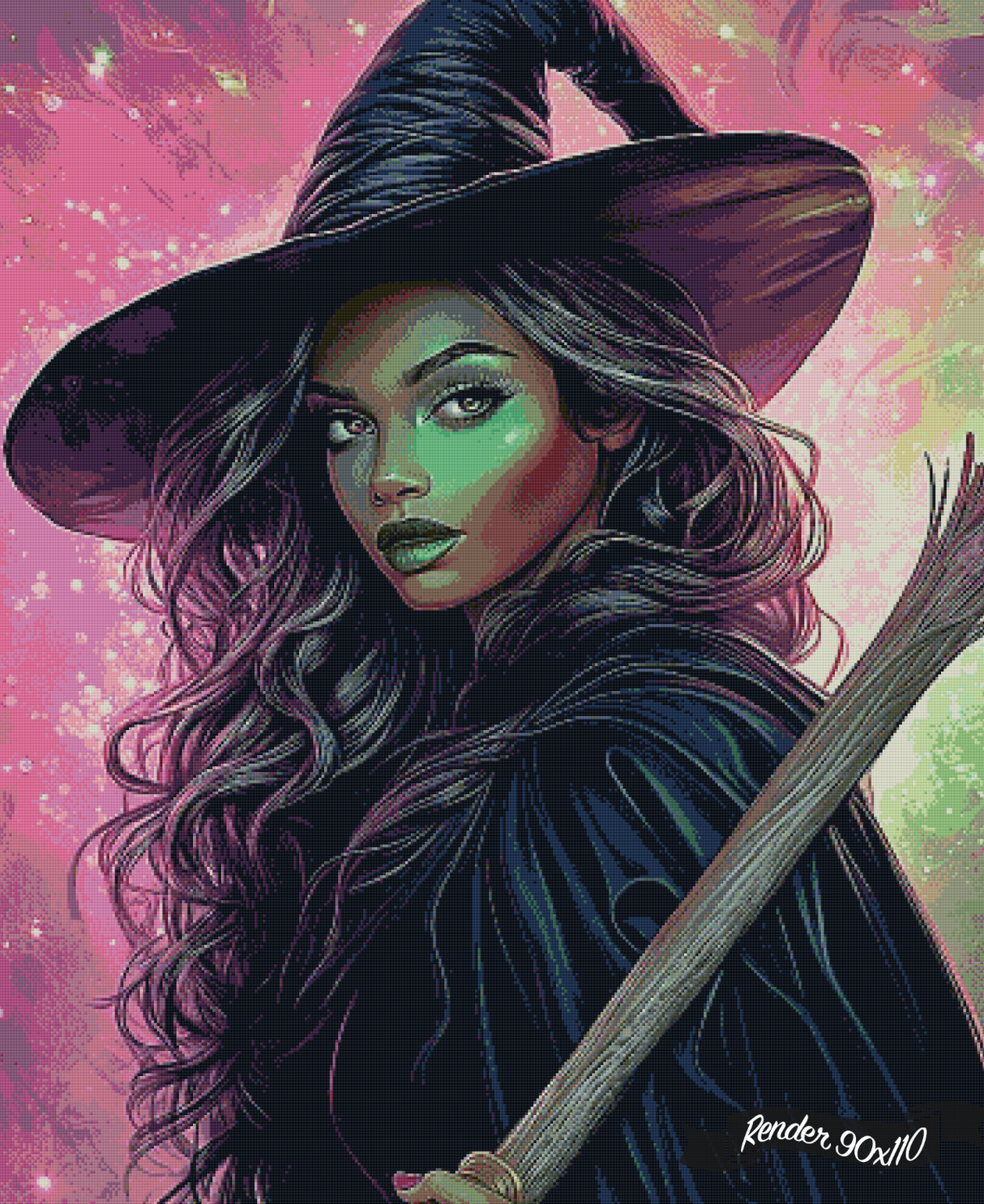 The Green Witch ©Cocomarshmallow Art
