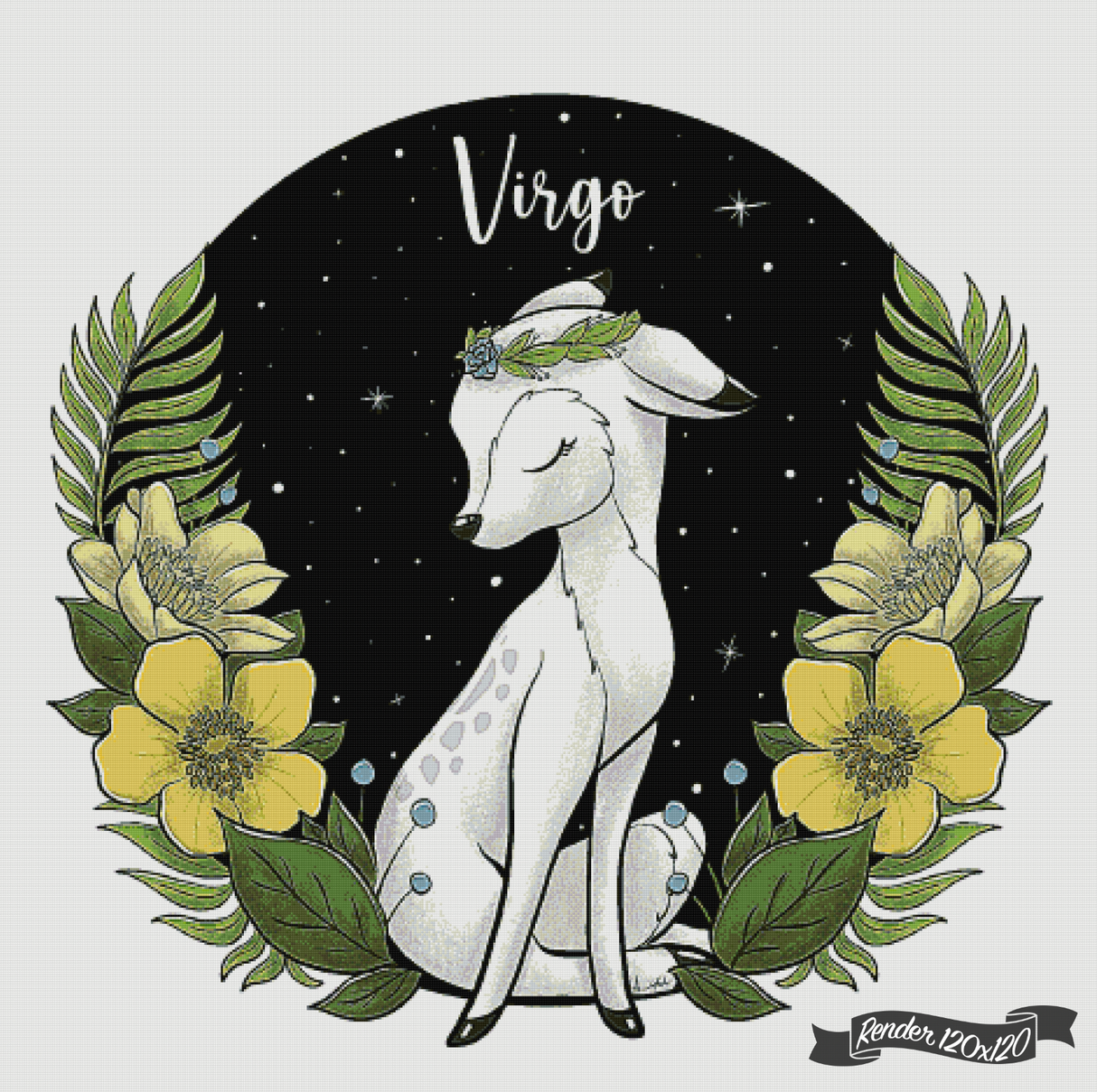 Cute Virgo ©Parente Illustration
