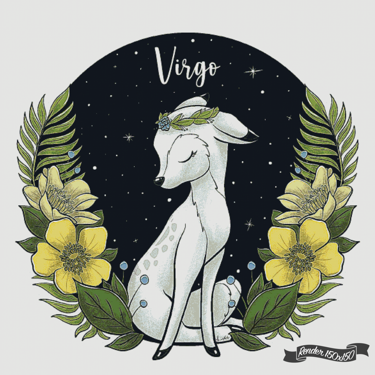 Cute Virgo ©Parente Illustration