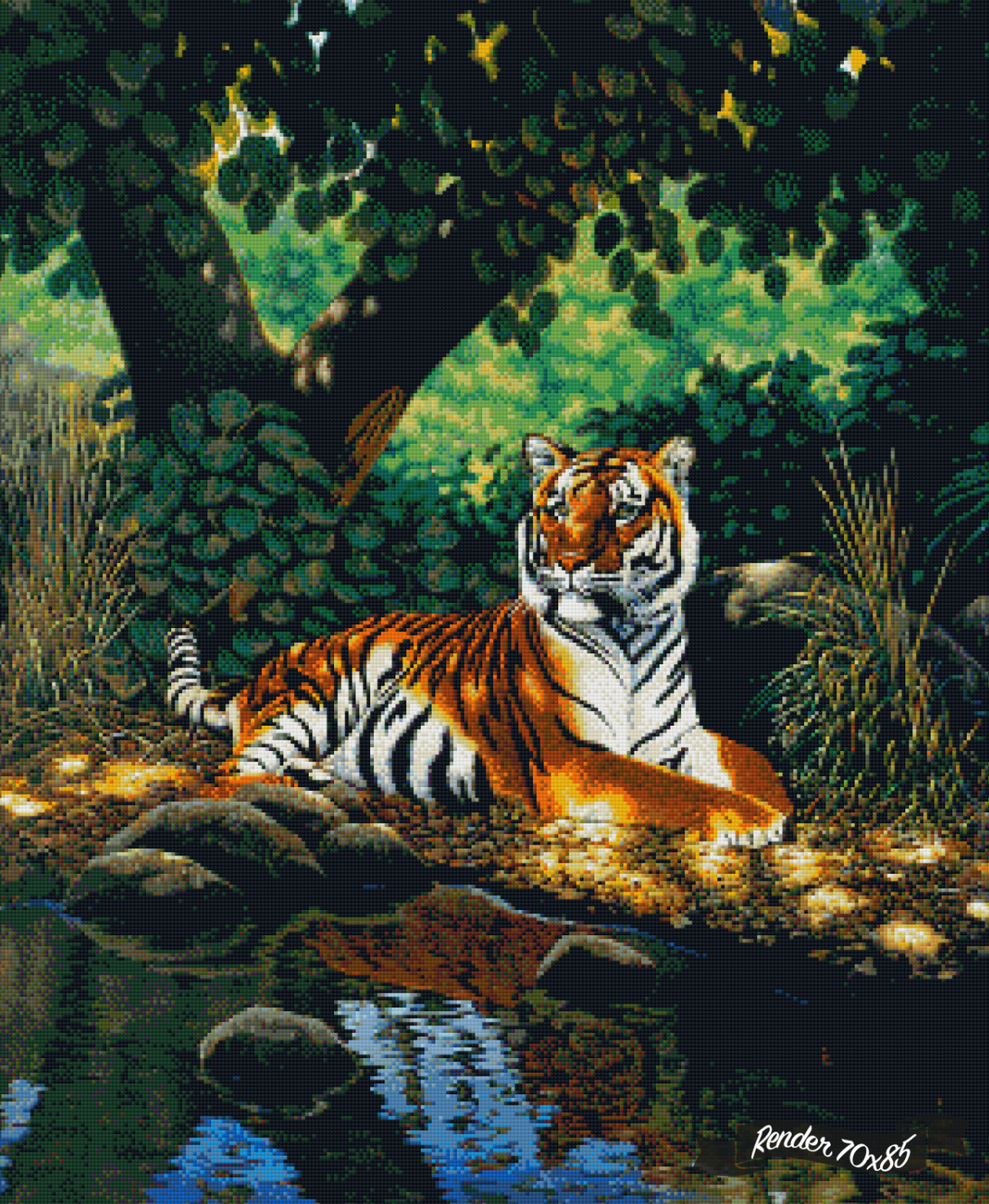 Tiger ©Chris Hiett. Licensed by MGL, www.mglart.com