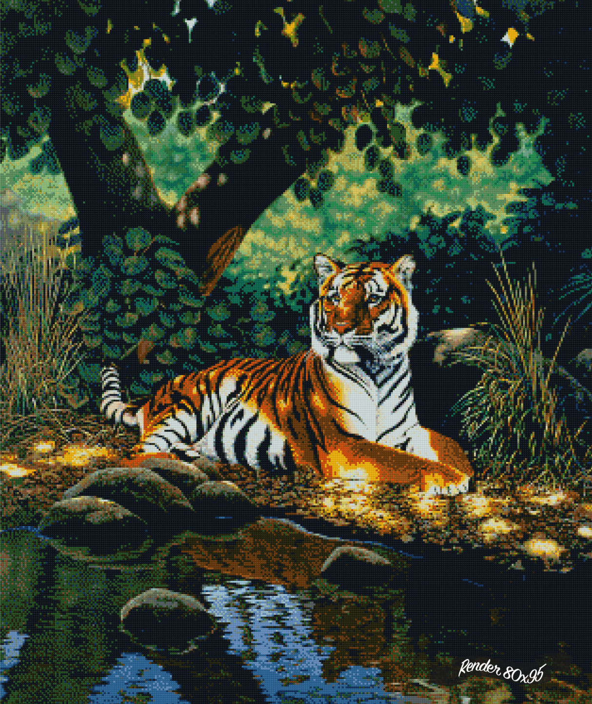 Tiger ©Chris Hiett. Licensed by MGL, www.mglart.com