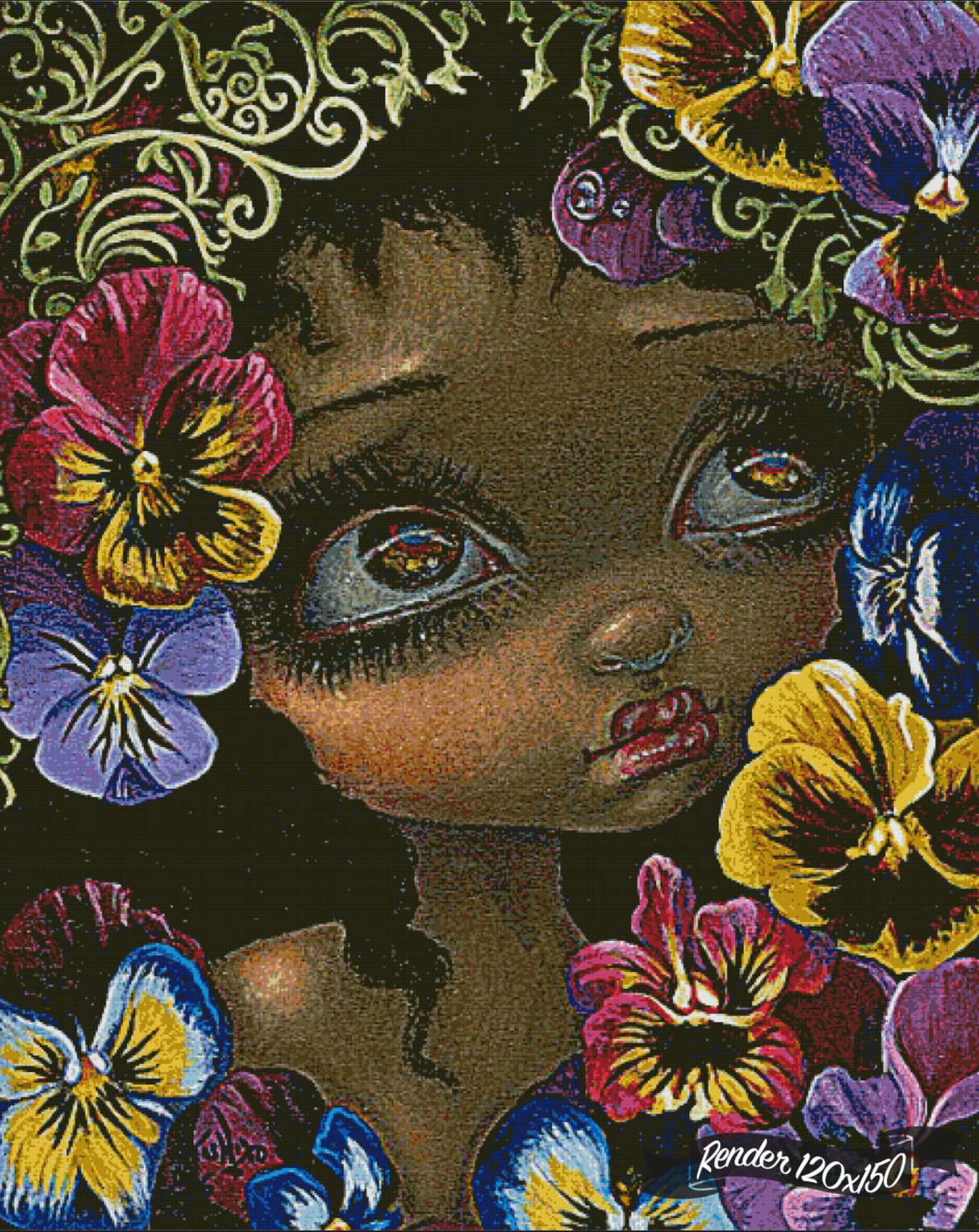 The Language Of Flowers 2 ©Jasmine Becket-Griffith