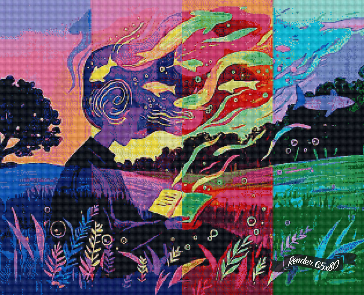 Seeing Rainbows In A Book ©Titan Aiaia