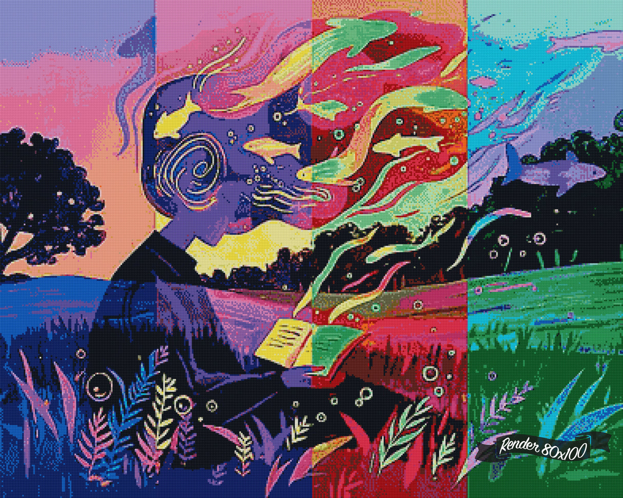 Seeing Rainbows In A Book ©Titan Aiaia